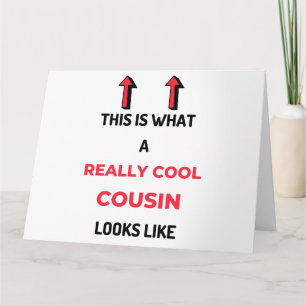 So sieht ein wirklich Cooler Cousin aus wie 2 Karte