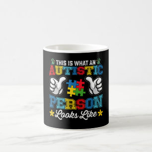 So sieht eine autistische Person aus Autismus Kaffeetasse