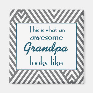 So sieht eine Phantastische Großmutter aus Magnet