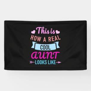 So sieht eine wirklich Coole Tante aus Banner
