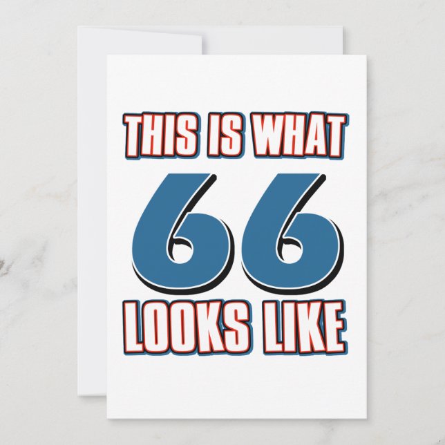 So sieht es 66 Jahre lang aus (Vorderseite)