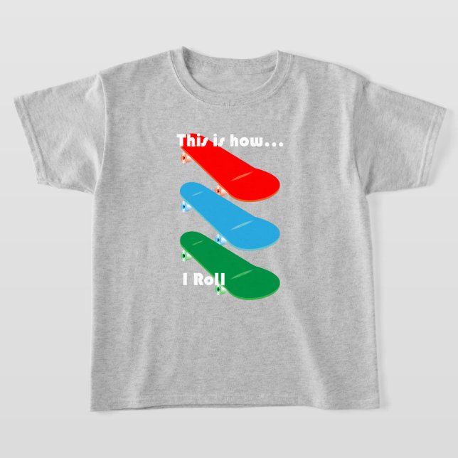 So spiele ich Design - Girls' Basic T - Shirt (Ablage )