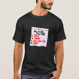 So spielen Sie Disk Golf für Disk Golf Player T-Shirt
