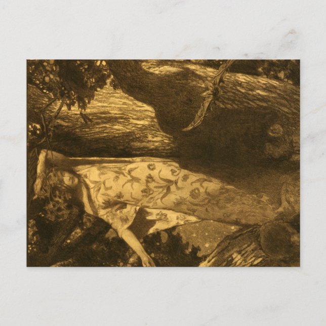 So Spuk Mondlichtwächter der Nacht Postkarte (Vorderseite)