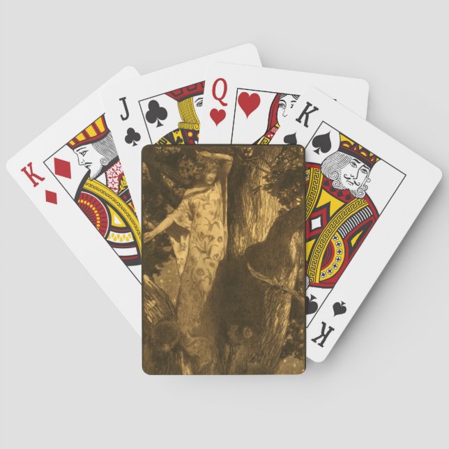 So Spuk Mondlichtwächter der Nacht Spielkarten (Rückseite)