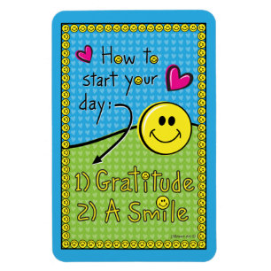 So starten Sie Ihren Tag_Flexibles Magnet 6"x4"