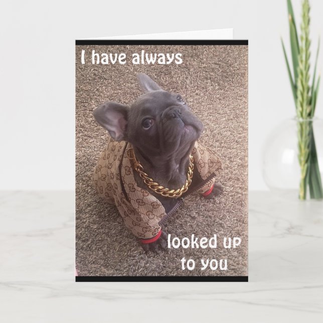 SO STOLZ VON IHNEN "GRADUATE" KARTE (Vorderseite)