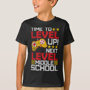 So stufen Sie den Abschluss des mittelschulischen  T-Shirt