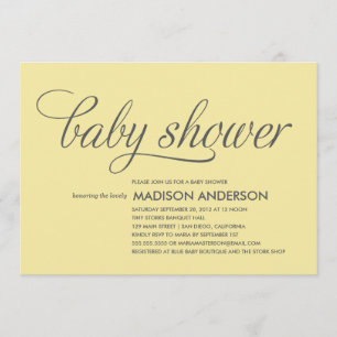SO SÜß   BABY SHOWER EINLADUNG