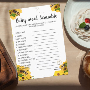 So süß es auch sein mag: Baby-Dusche-Rätsel