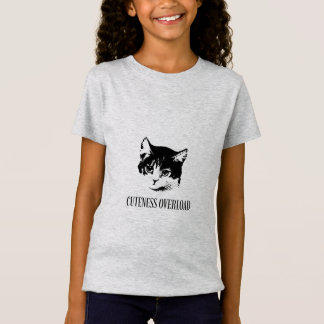 So süß! Lustiges Katzenshirt mit einem niedlichen  T-Shirt