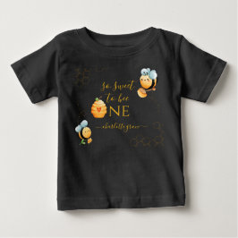 So süß, um einen ersten Bee-Day Baby Bodysuit zu s Baby T-shirt