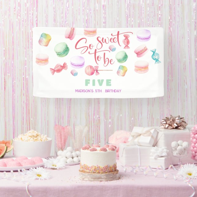 So süß zu sein... Kindergeburtstag Banner (Party)