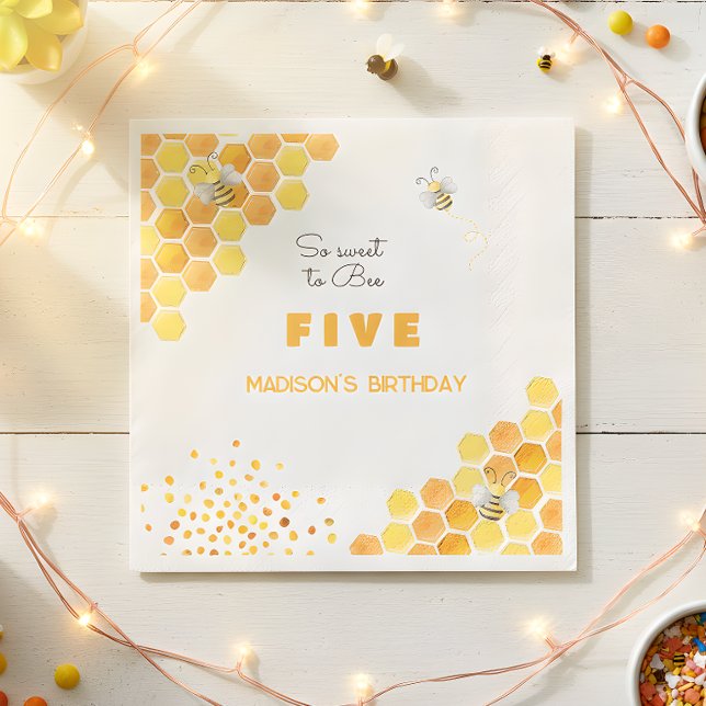 So süß zu sein Kindergeburtstag Serviette (Von Creator hochgeladen)