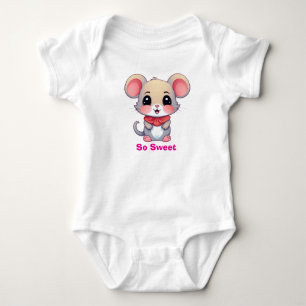 So Sweet Maus Baby Strampler