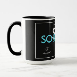 SO!Trouble Logos und Schlagzeilen in Kombifarbe V2 Tasse
