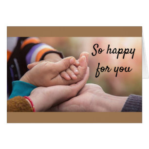 SO ÜBERGLÜCKLICH ÜBER IHRE **ADOPTION**