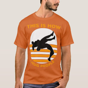So umarme ich Menschen T-Shirt