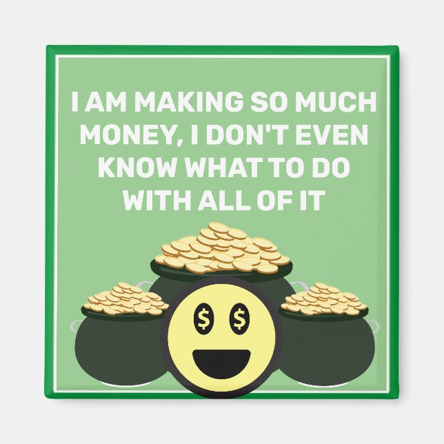 So viel Geld Magnet (Vorne)