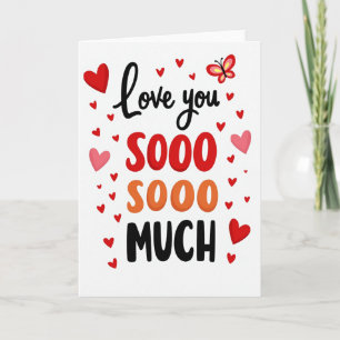 So Viel Liebe Für Dich Karte