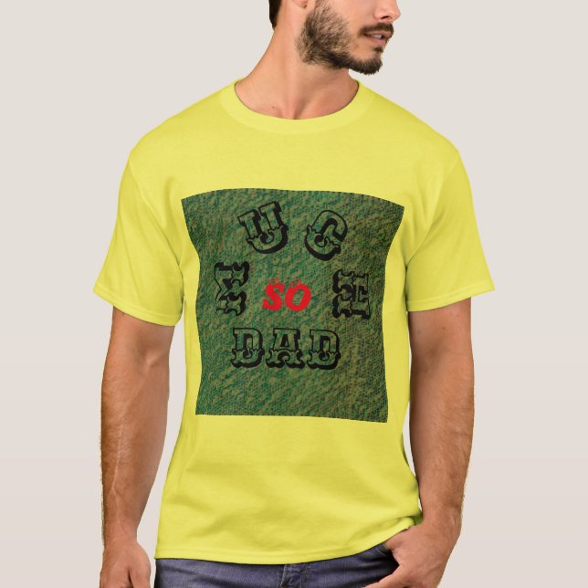 SO VIEL VATER - SCHWARZ-ROT-GELB-T - Shirt für Män (Vorderseite)