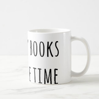 So viele Bücher so wenig Zeit Kaffeetasse