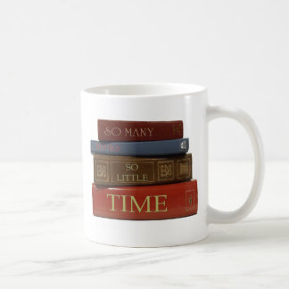 So viele Bücher so wenig Zeit Kaffeetasse