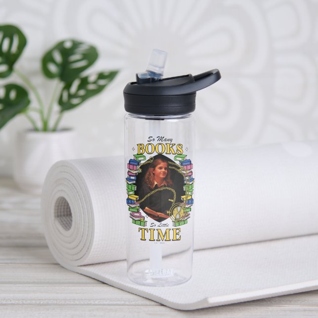 So viele Bücher, so wenig Zeit Trinkflasche (Yoga)