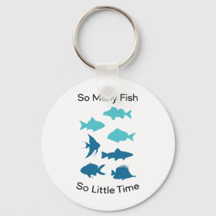 So viele Fische Süßwasser Schlüsselanhänger