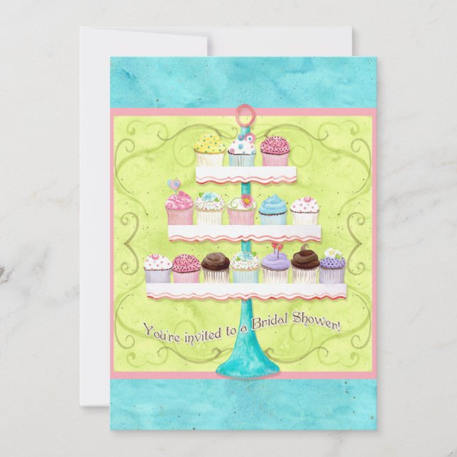 So viele kleinen Kuchen, Brautparty-Einladung Einladung (Vorderseite)