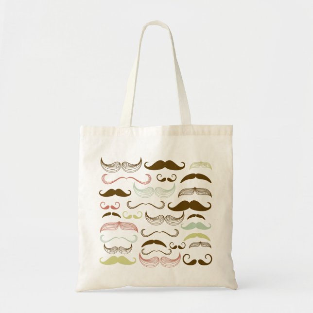 So viele Mustaches Tragetasche (Vorne)