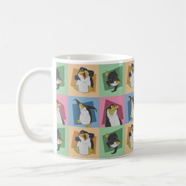 So viele Pinguine! Kaffeetasse (Links)