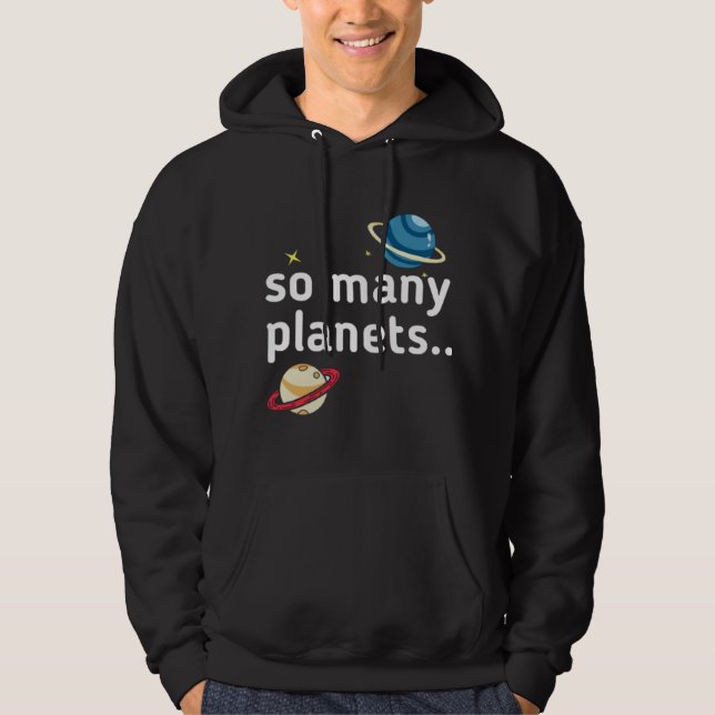 so viele Planeten Hoodie (Vorderseite)