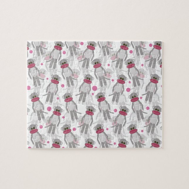 So viele Socken-Affen! (Horizontal)