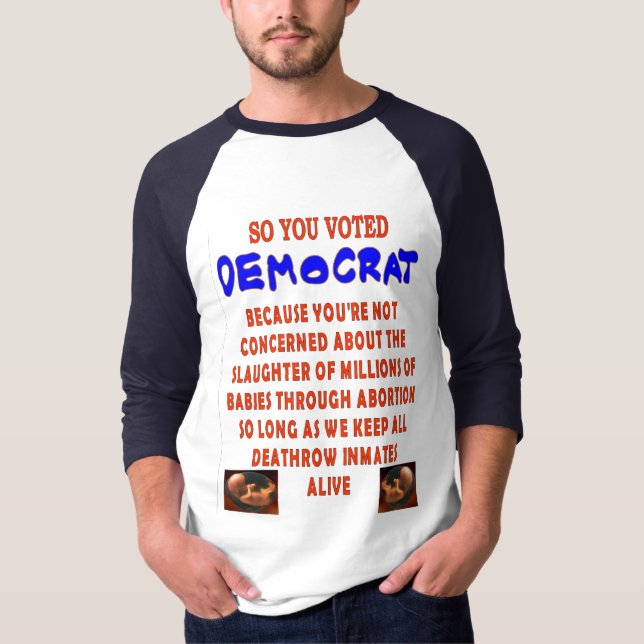 SO WÄHLTEN SIE DEMOCTAT T-Shirt (Vorderseite)