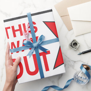 So wird das Papier zum Ablesen von Zeichen ausgesc Geschenkpapier