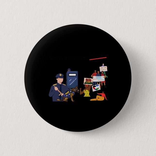 So wird Protestkunst nicht regiert Button (Vorderseite)