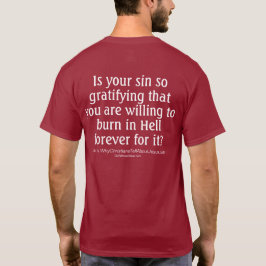 So zufrieden stellende Sünde T-Shirt