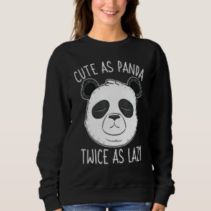 So zweimal wie Panda-Aktivisten Sweatshirt
