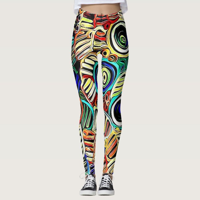 Soakage, australischer Künstler Leggings (Vorderseite)