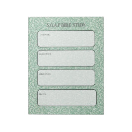 SOAP Bible Study Notepad Notizblock