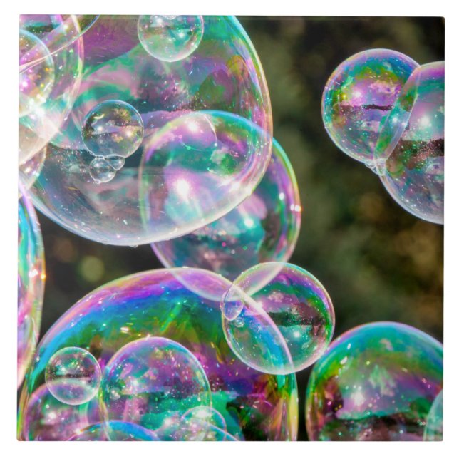 Soap bubbles fliese (Vorderseite)