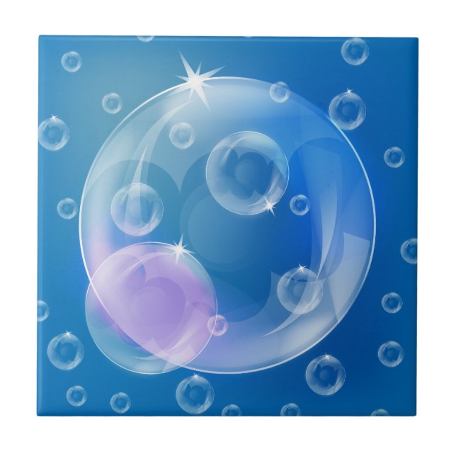 Soap bubbles fliese (Vorderseite)