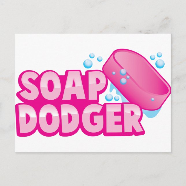 SOAP DODGER POSTKARTE (Vorderseite)