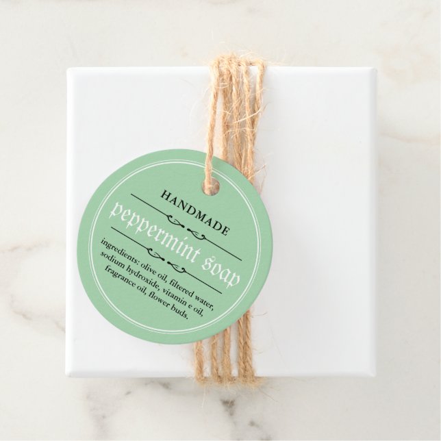 Soap Label Packaging Design (Beispiel)