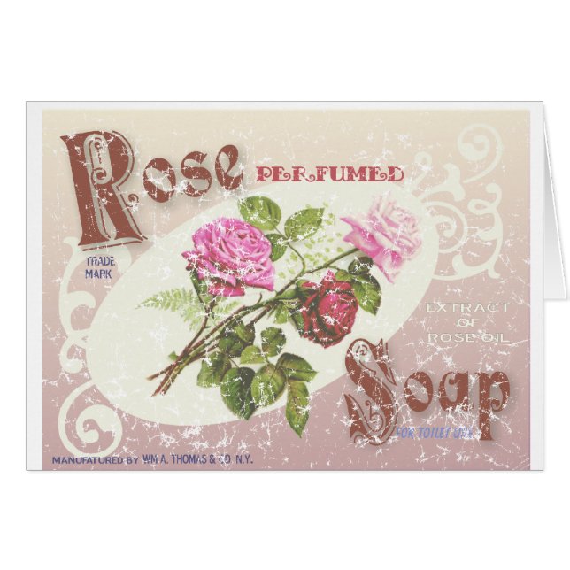 Soap rose en détresse (Devant horizontal)