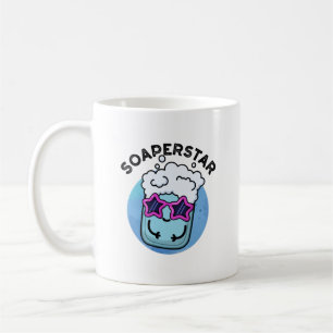 Soaperstar Funny Superstar Soap Puff Kaffeetasse