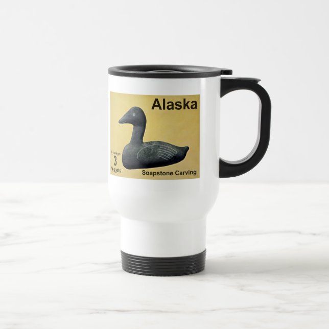 Soapstone Eider Reisebecher (Rechts)
