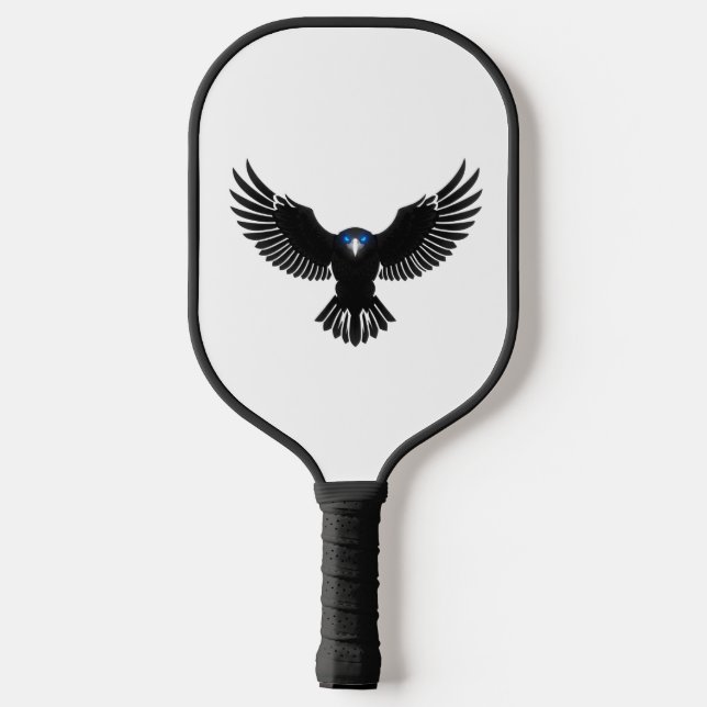 SOAR Black Hawk Pickleball Paddle (Rückseite)
