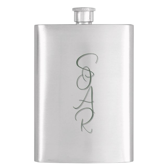Soar Classic Flask Flachmann (Vorderseite)